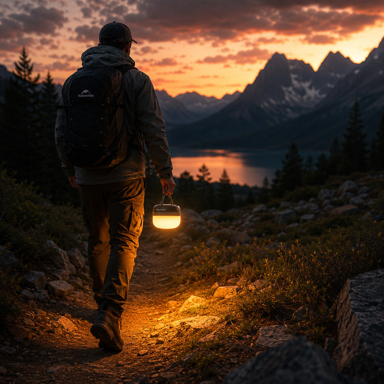 Lanterna LED Naturehike AuraLight IPX4