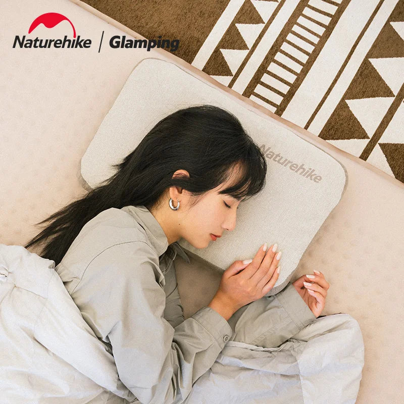 Naturehike Camping Memory Foam Comfort Square Pillow Outdoor Ultralight Travel Storage Sleeping Pillow