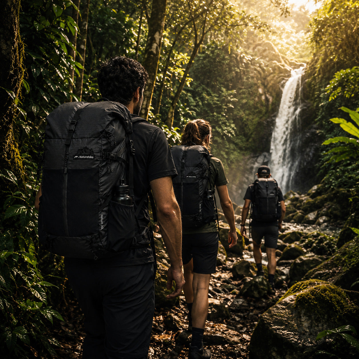 Mochila Trekking Naturehike Helium 30L Ultralight Impermeável