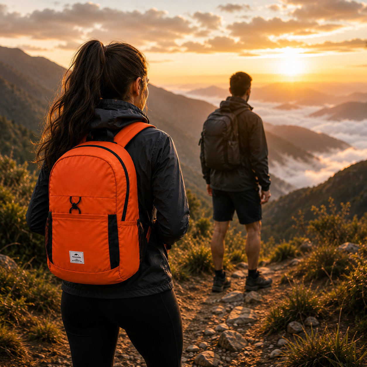 Mochila 30L Ultraleve Dobrável e Impermeável Naturehike
