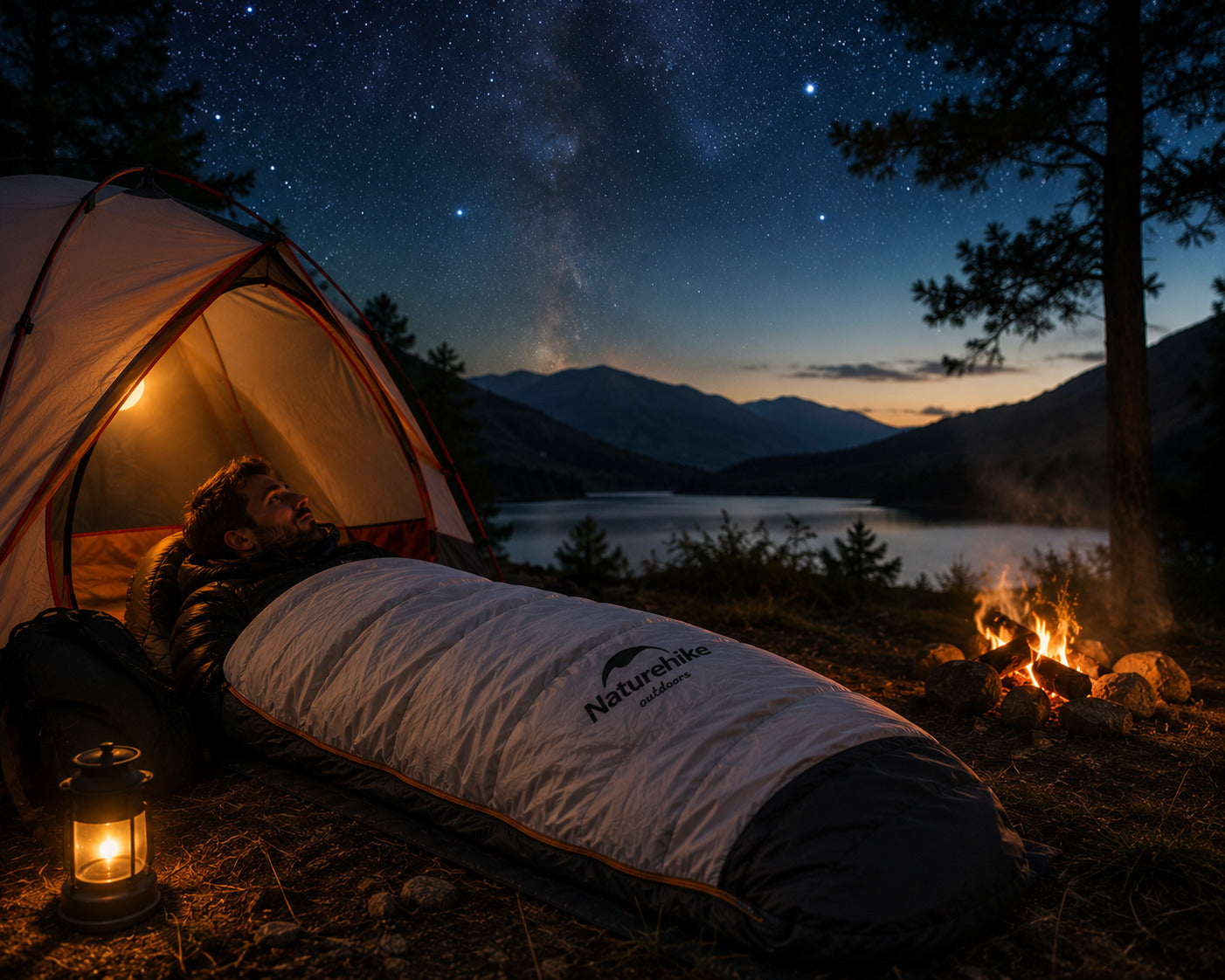 Saco de Dormir Naturehike Snowbird SP400 Ultraleve