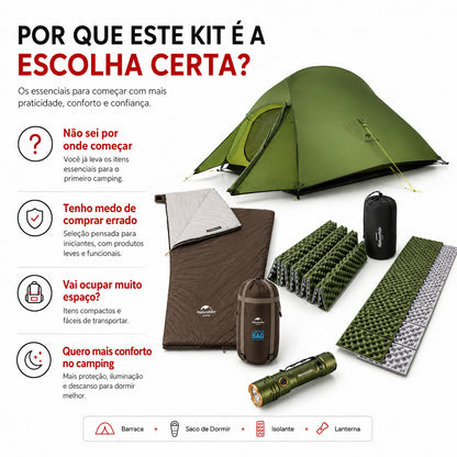 Kit Primeiro Camping Naturehike