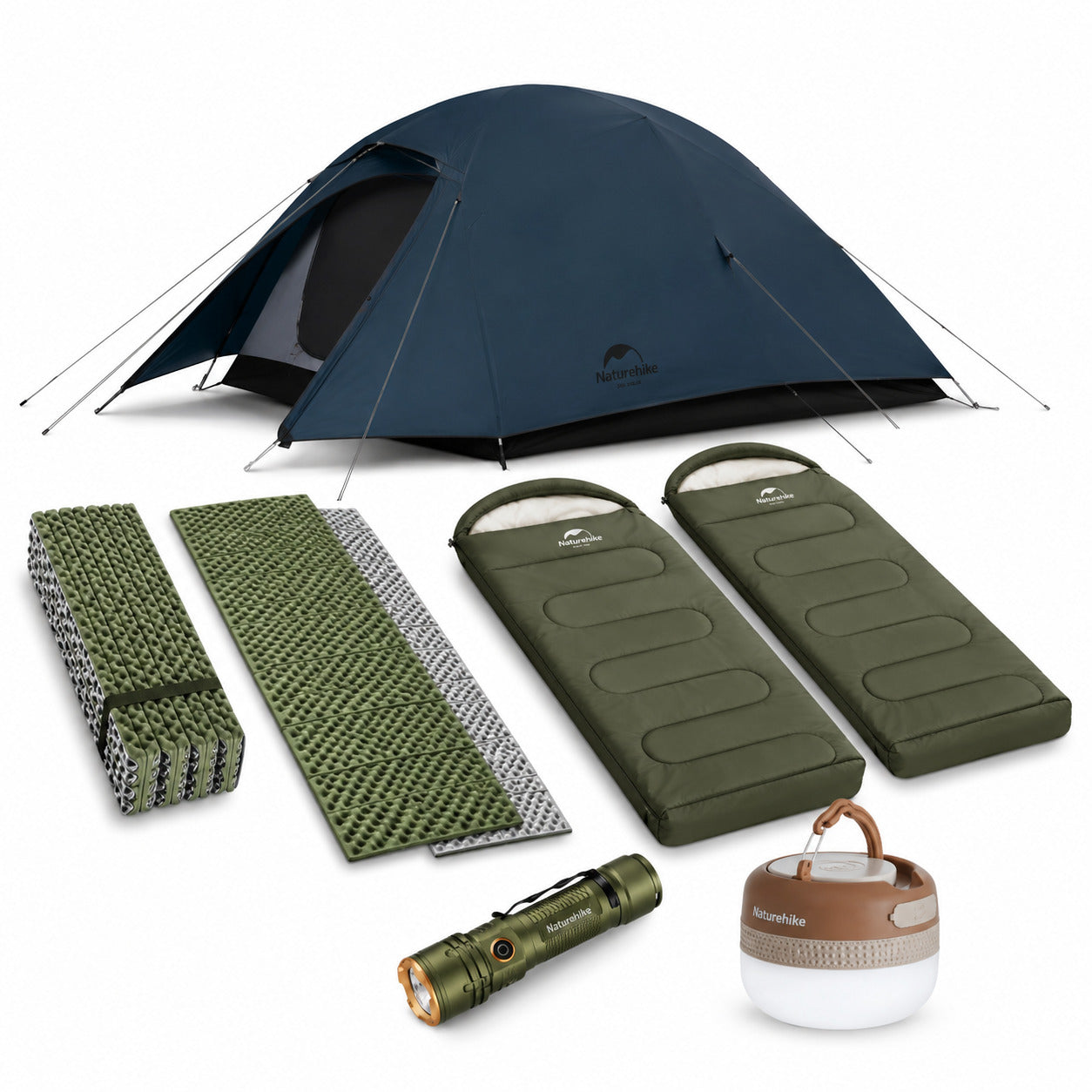 Kit Casal Naturehike Camping Confort