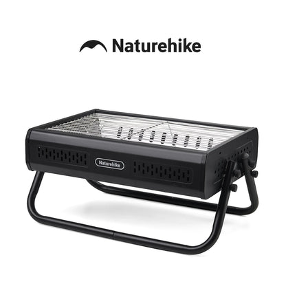 Naturehike Camping BBQ Grill Portable Folding Charcoal Grills Outdoor Folding Table Cookware Griddle Picnic Barbecue Grills