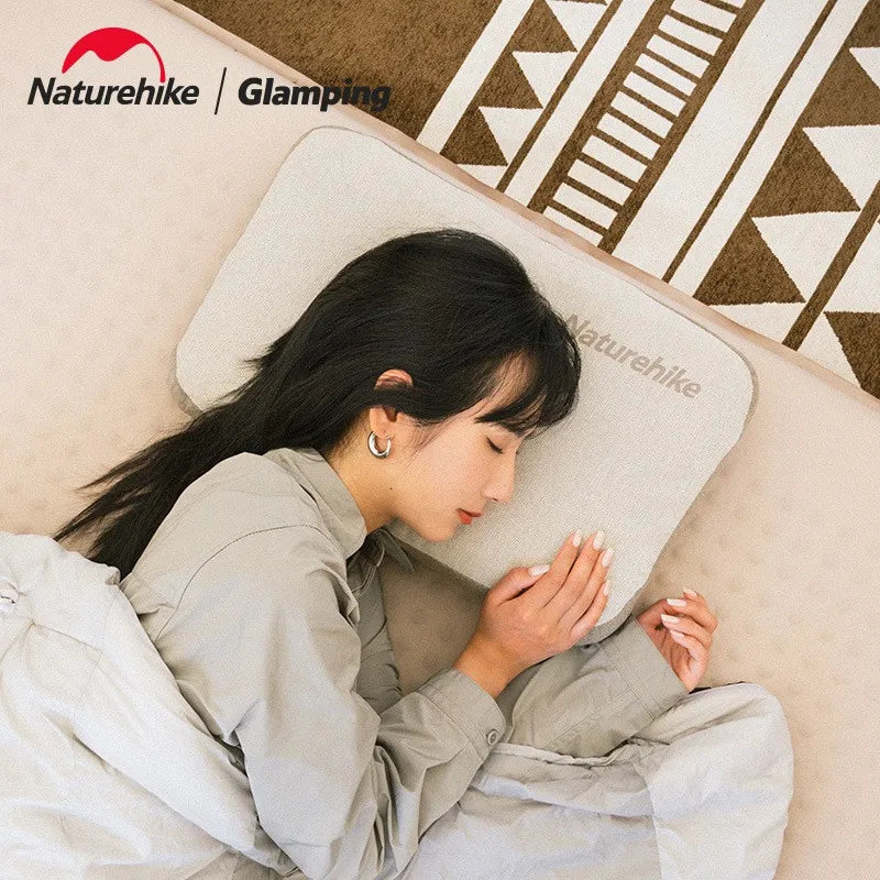 Naturehike Camping Memory Foam Comfort Square Pillow Outdoor Ultralight Travel Storage Sleeping Pillow
