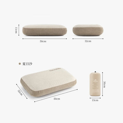 Naturehike Camping Memory Foam Comfort Square Pillow Outdoor Ultralight Travel Storage Sleeping Pillow