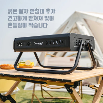 Naturehike Camping BBQ Grill Portable Folding Charcoal Grills Outdoor Folding Table Cookware Griddle Picnic Barbecue Grills
