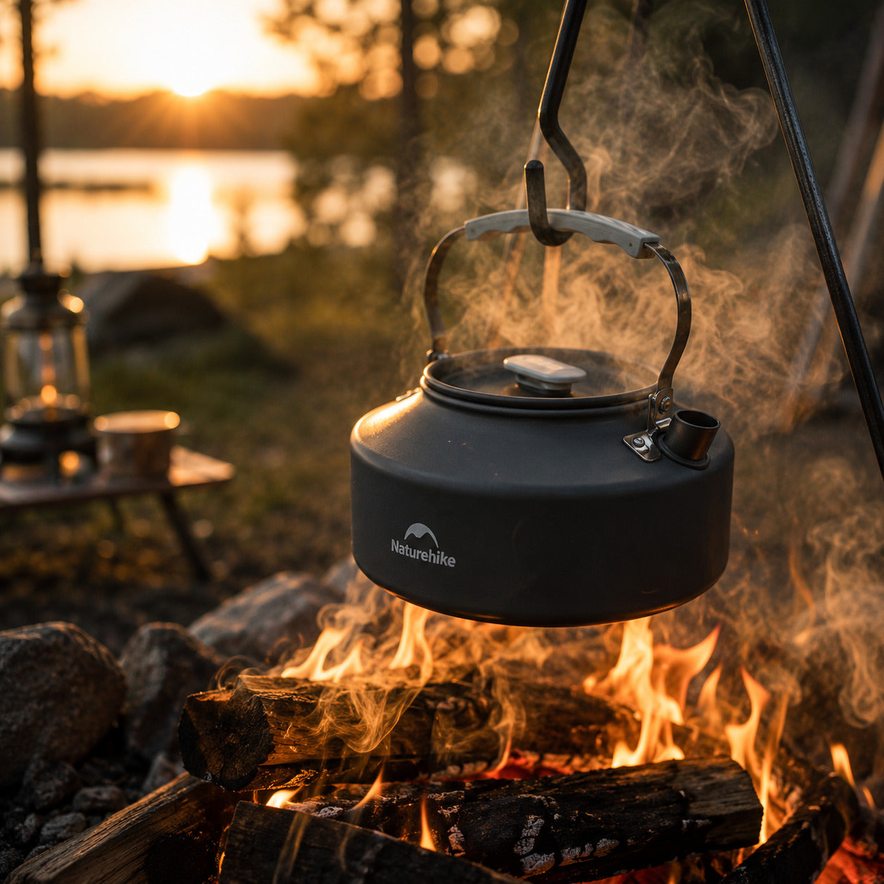 Kit Panelas para Camping em Alumínio ultraleve Naturehike