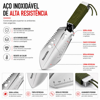 Pá Multifuncional NatureHike Survival Pro