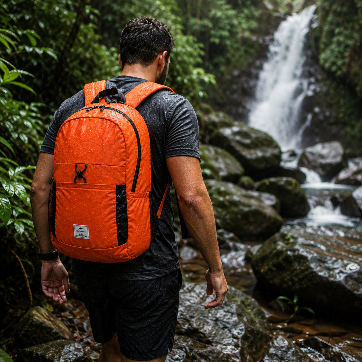 Mochila 30L Ultraleve Dobrável e Impermeável Naturehike