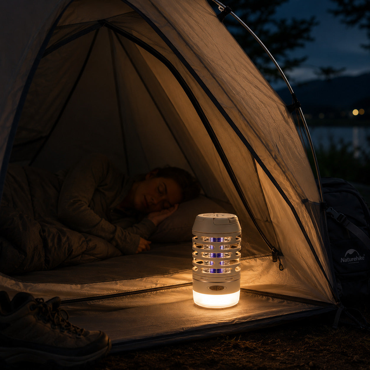 Luminária Mata Mosquitos NatureHike UV IP44