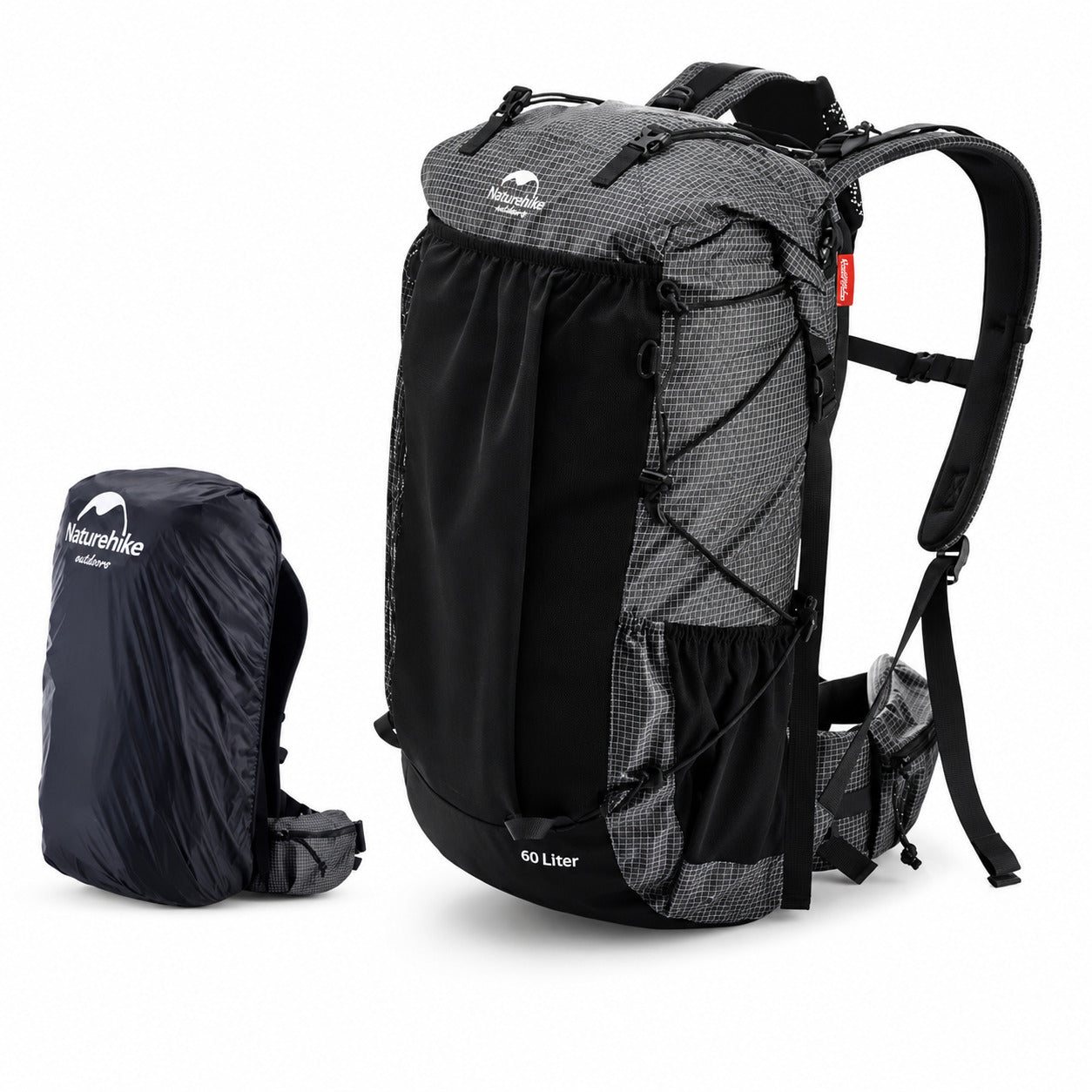 Mochila Cargueira 60L+5 Naturehike Ultraleve Impermeável