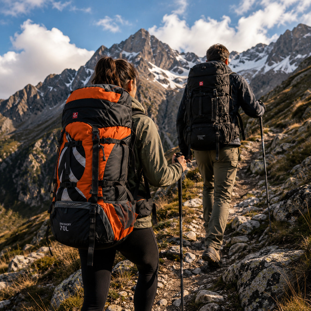 Mochila Cargueira Naturehike Expedition 70L+5L Impermeável