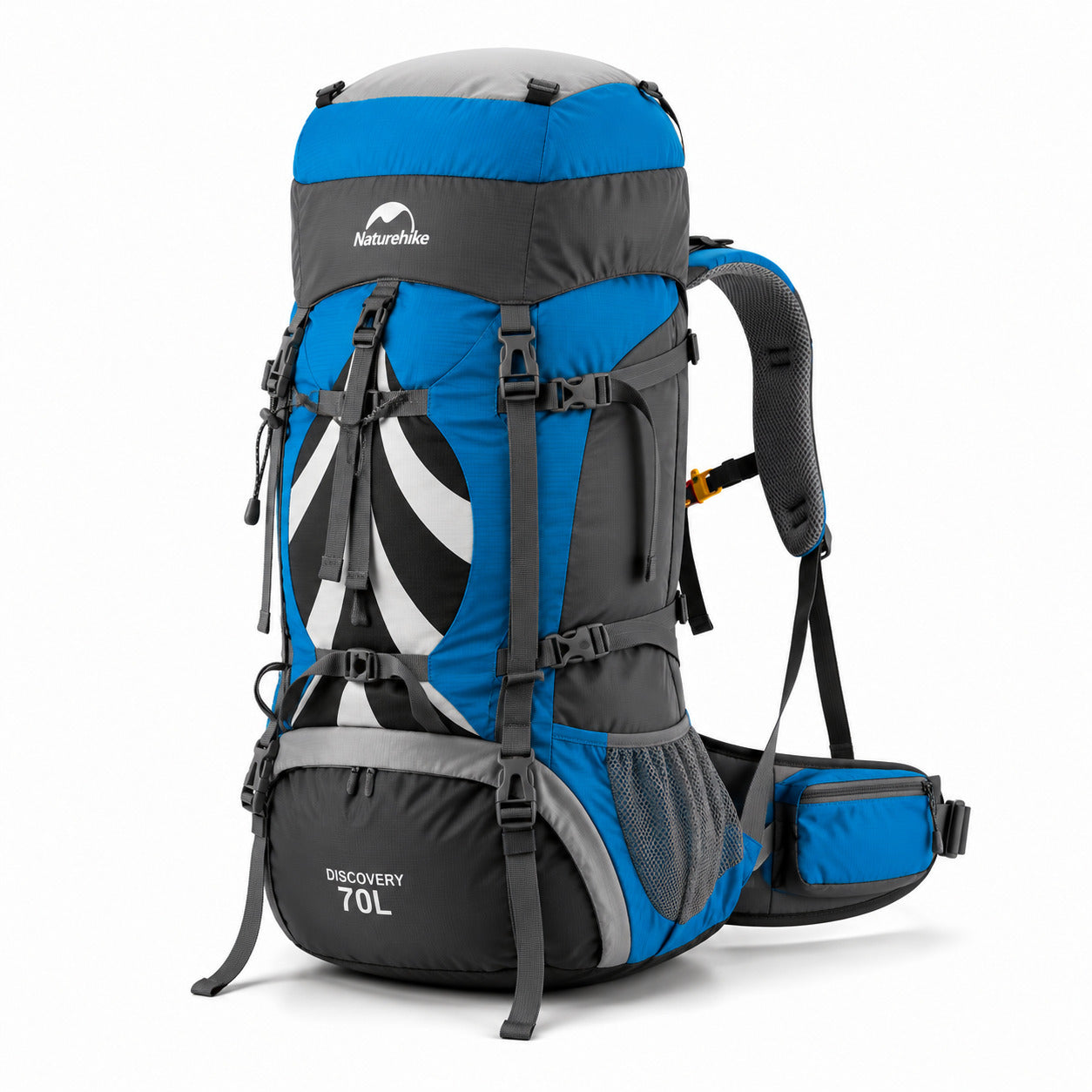 Mochila Cargueira Naturehike Expedition 70L+5L Impermeável