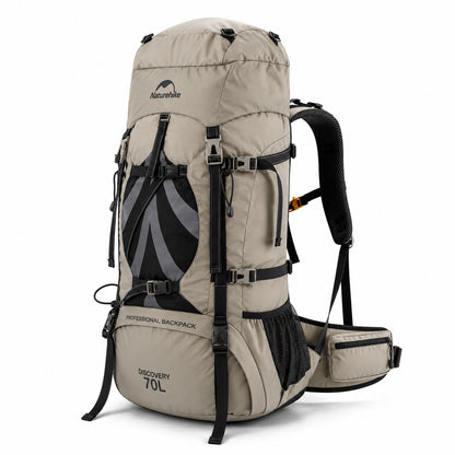 Mochila Cargueira Naturehike Expedition 70L+5L Impermeável