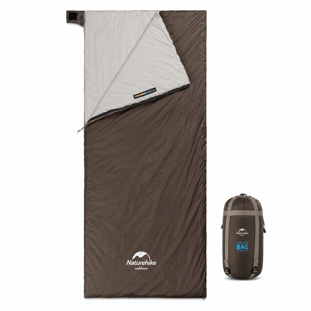 Saco de Dormir Naturehike LW180 Ultralight para Camping
